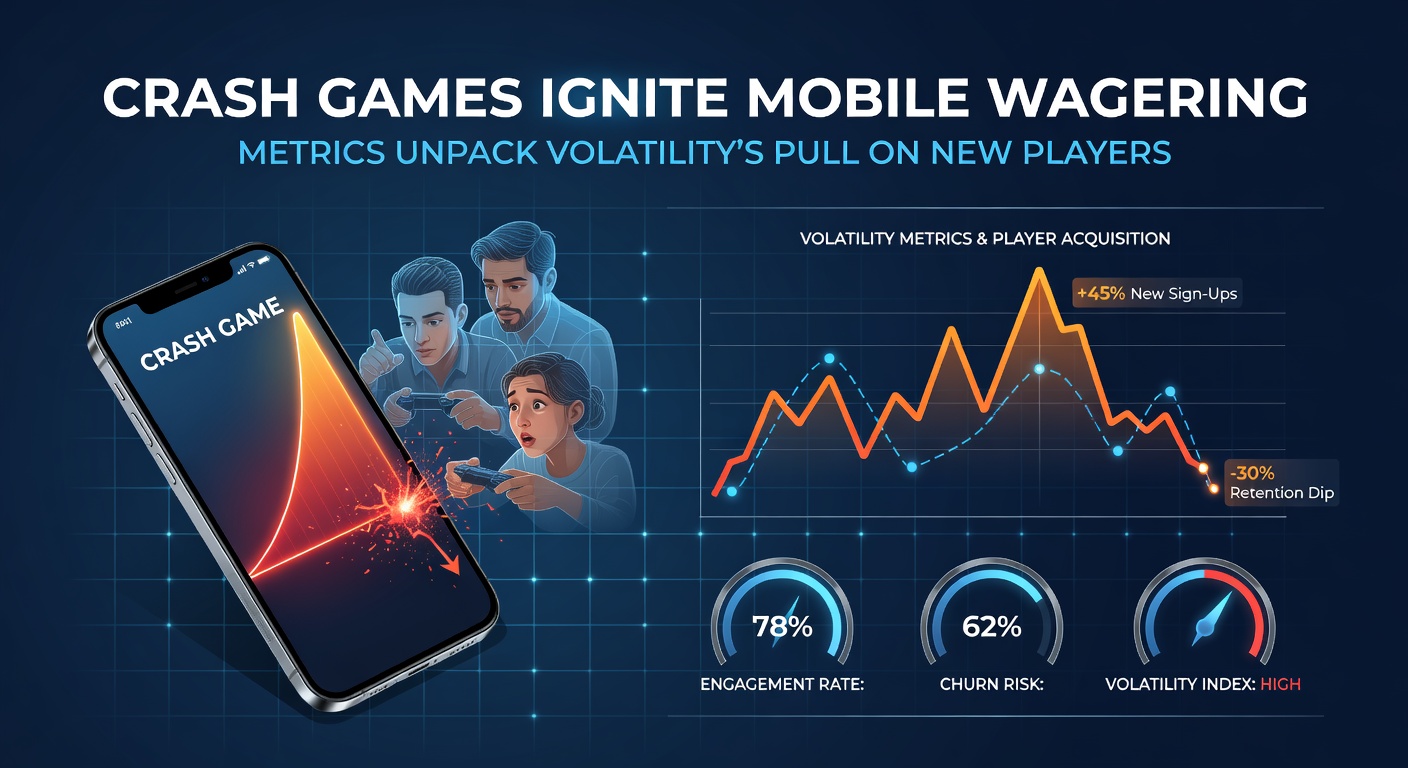 Dynamic crash game multiplier climbing on a mobile screen amid a casino app interface, capturing the tension of the rising graph before the inevitable crash