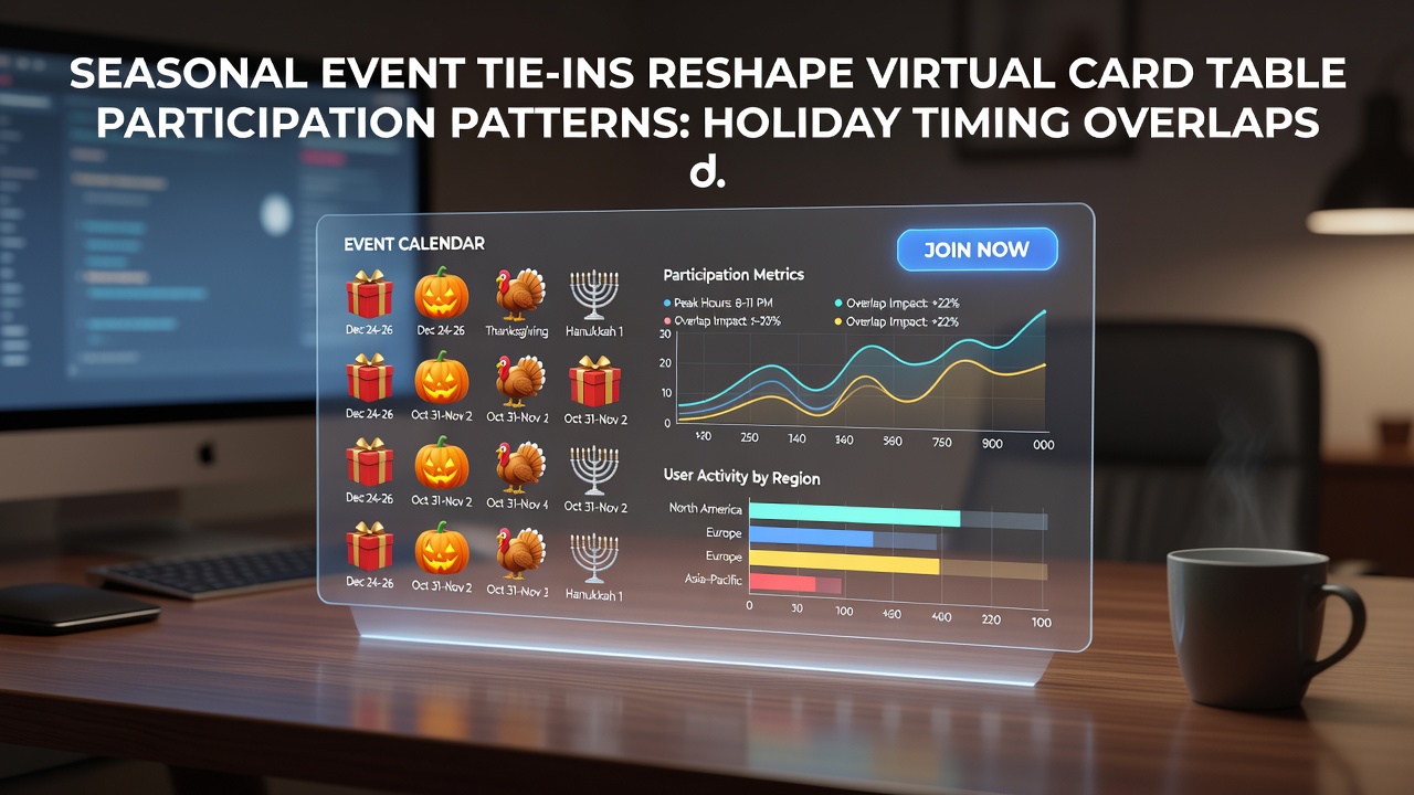 Data visualization charts displaying demographic shifts and platform correlations during holiday periods
