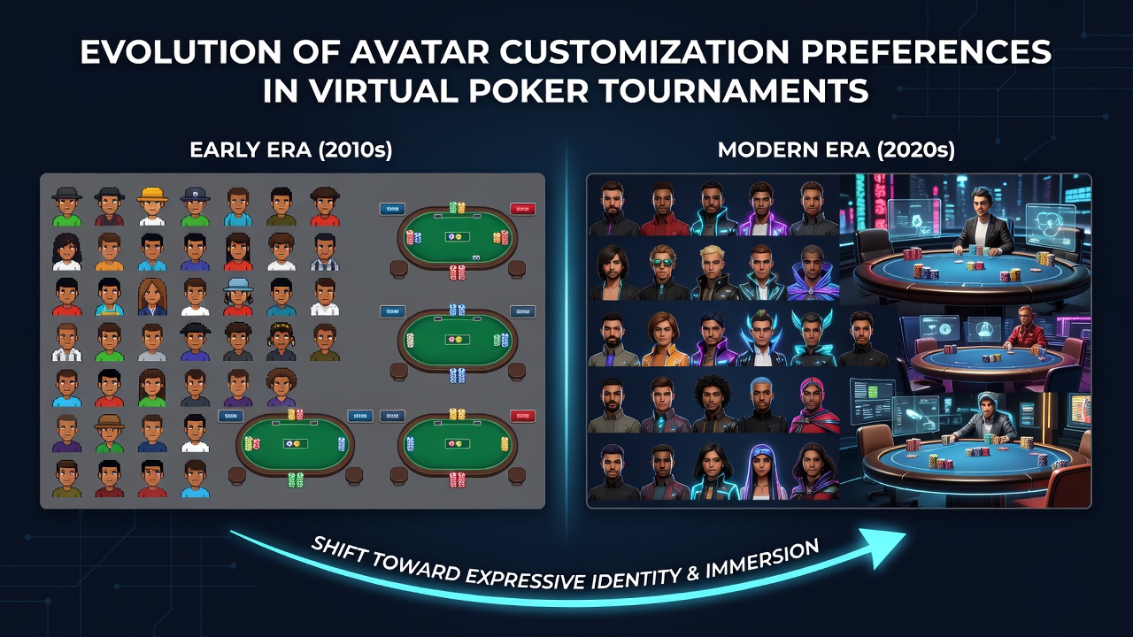 Chart displaying avatar preference changes aligned with cultural festival timelines in virtual poker environments